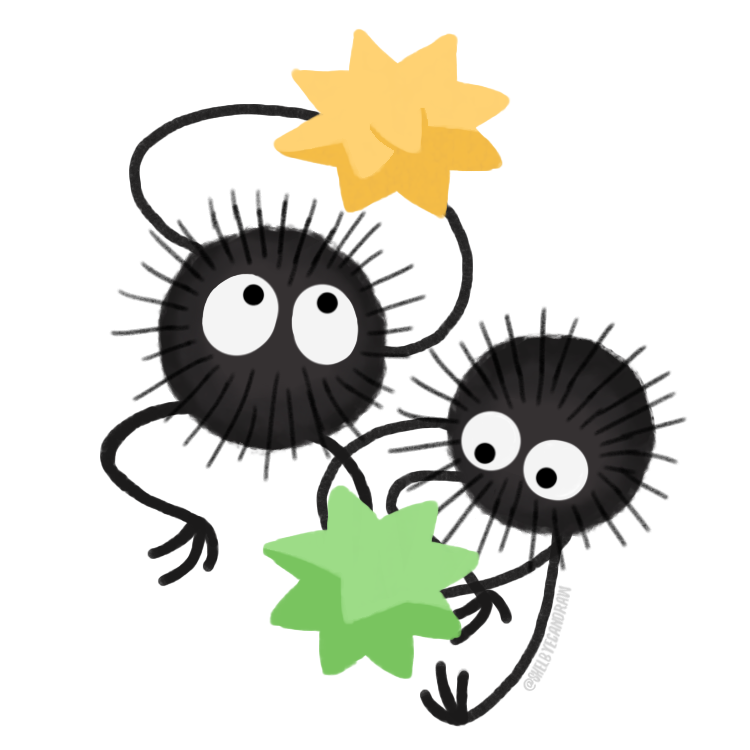An image of soot sprites